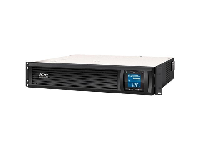 APC Smart-UPS, SMC1500-2UC 2U Rack Back-UPS, 1440 VA Backup Battery Power Supply, 6 x NEMA 5-15R, SmartConnect Port, AVR, LCD Bundled With 16GB USB...