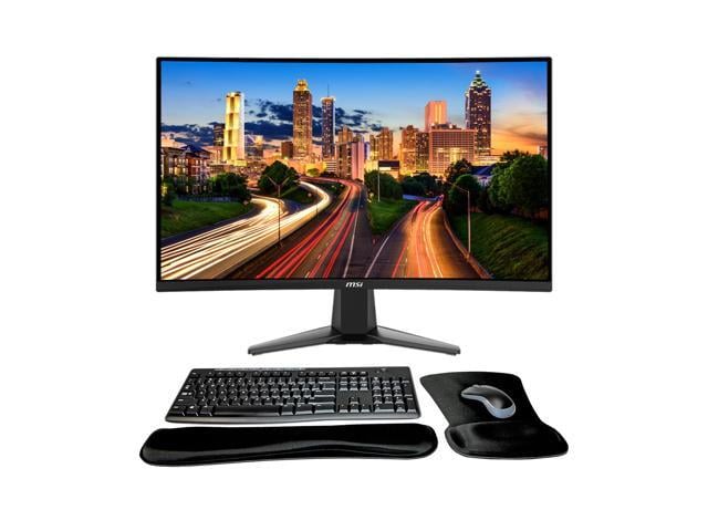 MSI MAG 27C6X Curved 27 inch 1920 x 1080 Full HD 250Hz 1ms Gaming Monitor, Bundle with Less Blue Light, Adaptive Sync, HDMI, DisplayPort, MK270...