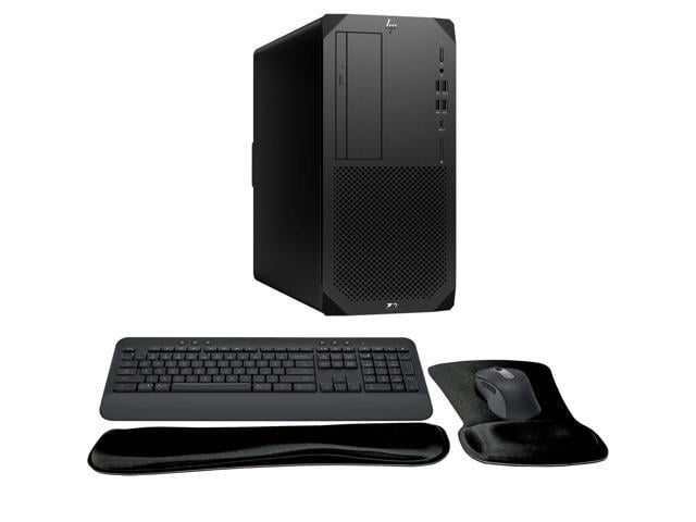 HP Z2 G9 Tower Workstation i7 Bundle, 16GB RAM, 1TB SSD, Windows 11 Pro, T1000 8GB GDDR6, T2U Plus WiFi and MK650 Wireless Keyboard & Mouse with...