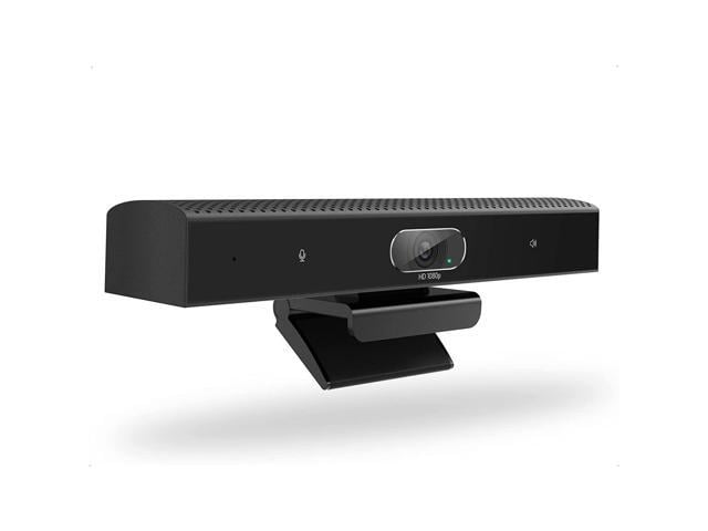 Zell Conference Room Camera, 3-In-1, 1080P Full Hd Webcam With Microphone And Speaker, Usb Plug N Play With Noise Reduction, Wide Angle Video...