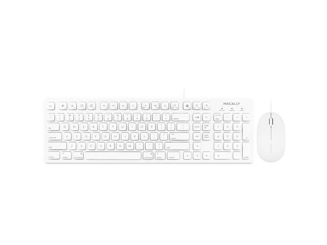 Macally Keyboard & Mouse - Usb Cable 103 Key - Usb Cable Optical - (mkeyecombo)