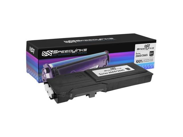 Dell Speedy Inks - Compatible Dell C2660dn C2665dnf C2660 Extra High Yield Black 593-BBBURD80W Toner Cartridge
