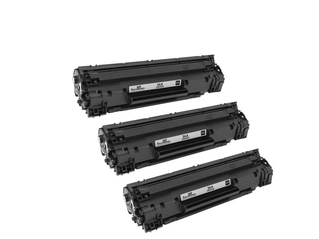 HP SPEEDYINKS Remanufactured Compatible Replacement for HP 36A Black Toner Cartridge for use in printers: M1522n MFP, M1522nf MFP, P1505 & P1505n...