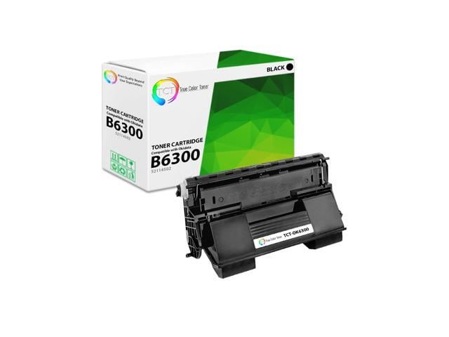 True Color Toner B6300 Toner Cartridge - Premium Compatible Replacement for Okidata B6300 52114502 Black Works With Okidata B6300 B6300DN B6300N