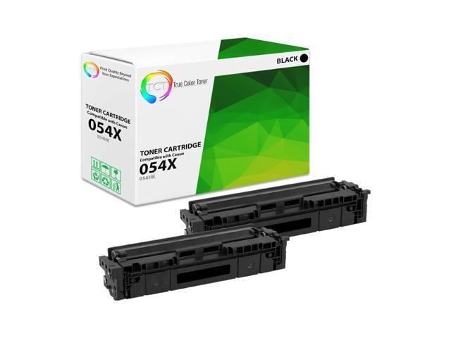 Canon True Color Toner 054H Black Toner Cartridge 2 Pack - Premium Compatible Replacement for Canon 05X 054H Black High Yield Works With Canon Color...