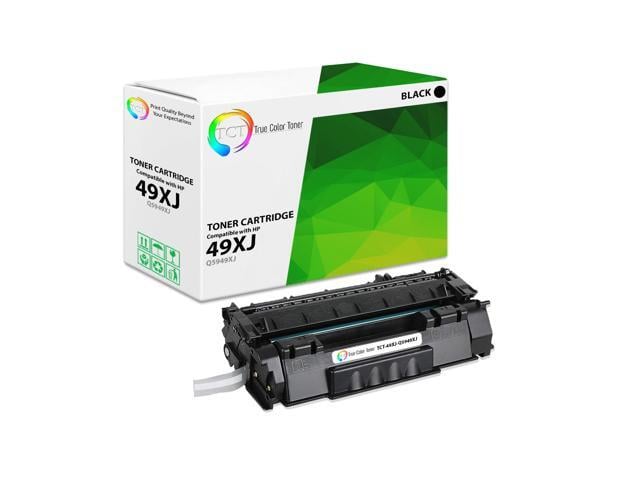 HP True Color Toner 49XJ Jumbo Toner Cartridge - Premium Compatible Replacement for HP 49XJ Q5949XJ High Yield Jumbo Black Works With HP LaserJet 1320...