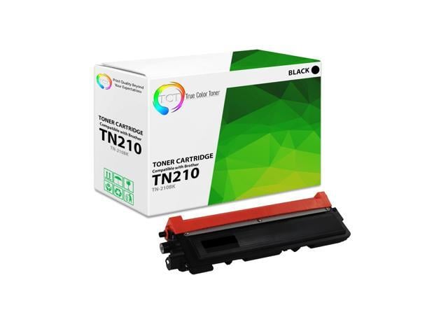 Brother True Color Toner TN210 Black Toner Cartridge - Premium Compatible Replacement for Brother TN-210 TN210BK Black Works With Brother HL-3040 3070 3045...