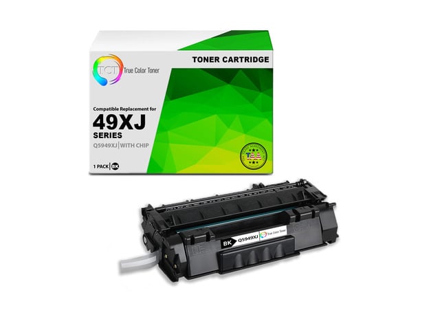 HP TCT 49XJ Jumbo TAA Compliant Toner Cartridge - Premium Compatible Replacement for HP 49XJ Q5949XJ High Yield Jumbo Black Works With HP LaserJet...