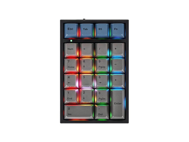 Leopold FC220TP Grey Blue Hotswap Wireless RGB Numpad Keyboard Leopold Hyacinth