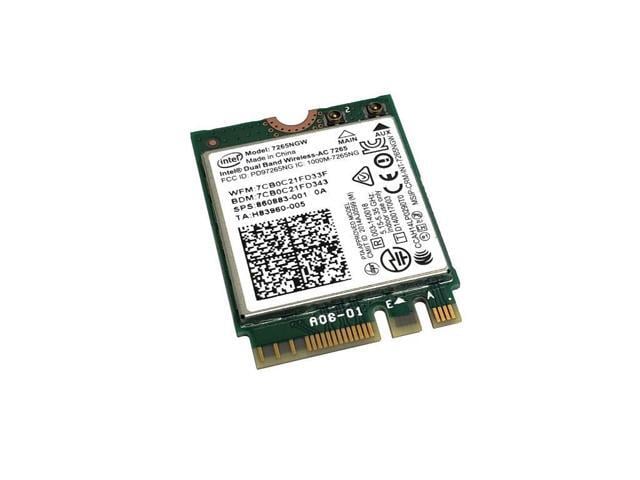 Intel 860883-001_UB Intel 7265NGW M.2 2230 Pcie 802.11AC Wlan Bluetooth 4.2 Wifi Card 860883-001 Laptop Wireless Cards - Wifi