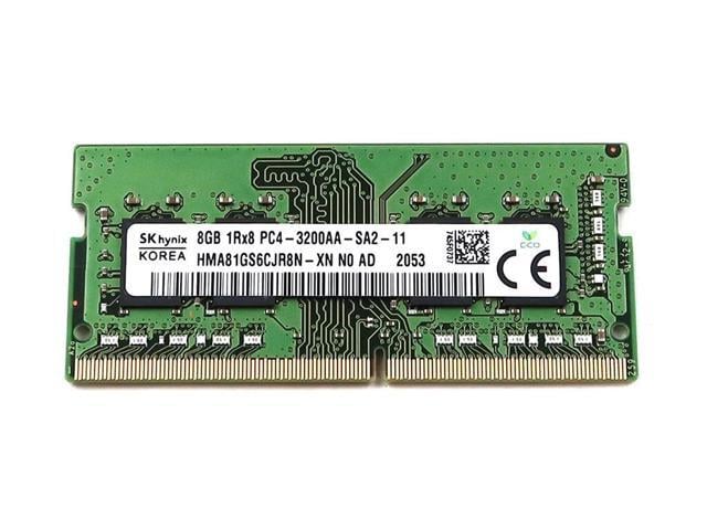 HMA81GS6CJR8N-XN_UA SK Hynix 8GB 1RX8 DDR4 Sodimm PC4-25600 3200MHZ Memory Module HMA81GS6CJR8N-XN Laptop Memory