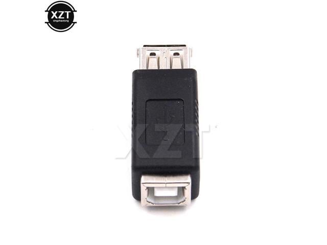 1pcs Hot Sale USB2.0 A female to B female A male to B female printer print converter adapter connector USB 2.0 connector