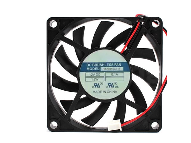 70MM DC12V 0.08A 0.96W 7010 1800RPM P1127010LB1F 7CM Computer Motherboard CPU Silent Fan 70 * 70 * 10MM (2pin)