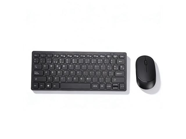 Dpofirs Wireless Spanish Keyboard, Keyboard Combo de Teclado y Mouse inalambricos, 78 Keys, for Spanish Speakers, Learners, Enthusiasts