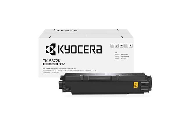 KYOCERA TK-5372K Black Toner Cartridge for MA3500cifx / PA3500cx Model Laser Printers (1T02YJ0US0)