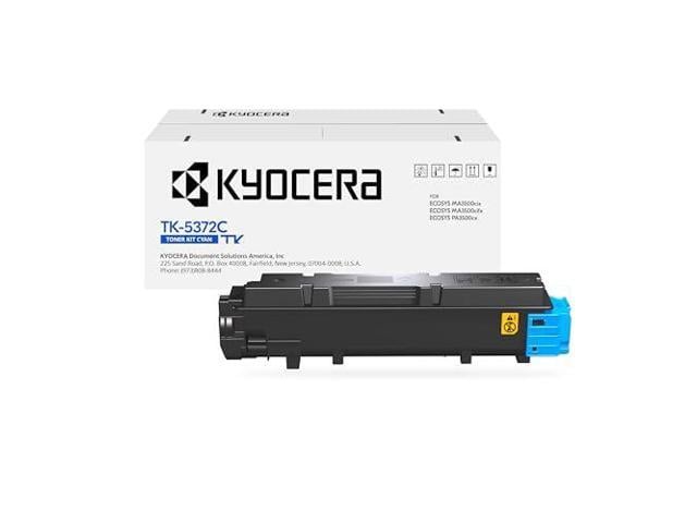 KYOCERA TK-5372C Cyan Toner Cartridge for MA3500cifx / PA3500cx Model Laser Printers (1T02YJCUS0)