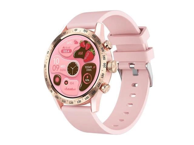 1.28 inch AMOLED Screen Smart Watch For Women Wireless Call Connect Phone Health Monitor Waterproof Sport Ladies Smartwatch