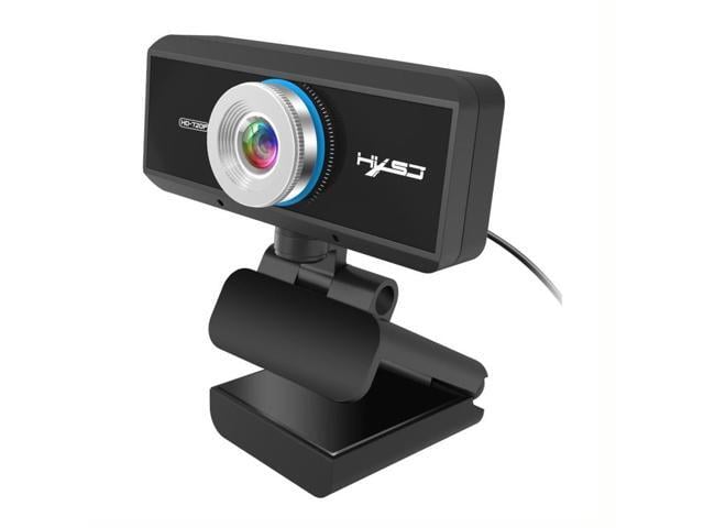 HXSJ S90 30fps 1 Megapixel 720P HD Webcam for Desktop / Laptop / Android TV, with 8m Sound Absorbing Microphone, Cable Length: 1.5m