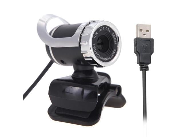A859 480 Pixels HD 360 Degree WebCam USB 2.0 PC Camera with Sound Absorption Microphone for Computer PC Laptop, Cable Length: 1.4m