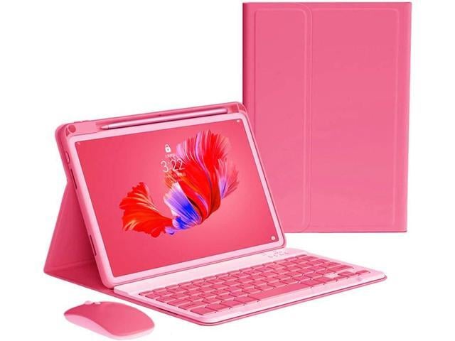 kaitesi iPad 10th Generation 2022 Keyboard Case Mouse, Magnetically Detachable Wireless Color Keyboard Slim Shell Lightweight Smart Case for iPad...