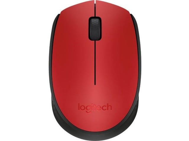 Logitech M170 910-004941 Red RF Wireless Optical Mouse