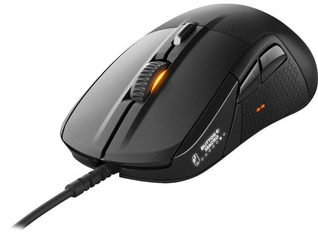 SteelSeries - Rival 710 Wired Optical Gaming Mouse - Black
