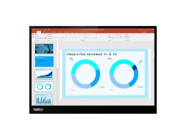 Lenovo ThinkVision 14 inch IPS WXGA+ 60Hz USB-C Portable Monitor - M14d