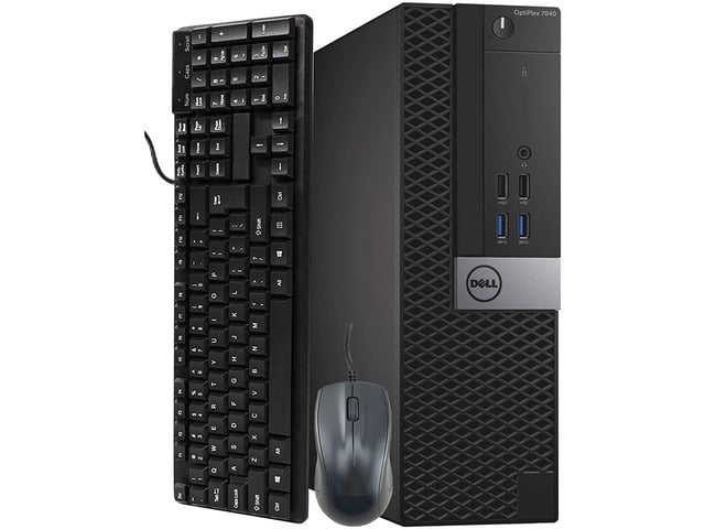 Dell OptiPlex 7040 SFF Computer Desktop PC, Intel Core i5 6500 3.2GHz Processor, 32GB Ram, 1TB SSD, BTO Wireless Keyboard & Mouse, Wifi ...
