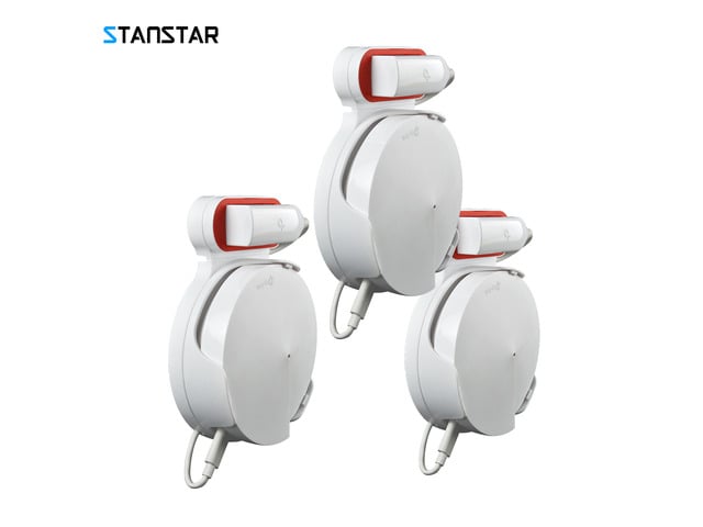 STANSTAR Wall Mount for TP-Link Deco M5 Whole Home Mesh WiFi System, Sturdy Bracket Holder for TP-Link Deco M5 Space Saving TP-Link Router Wall...