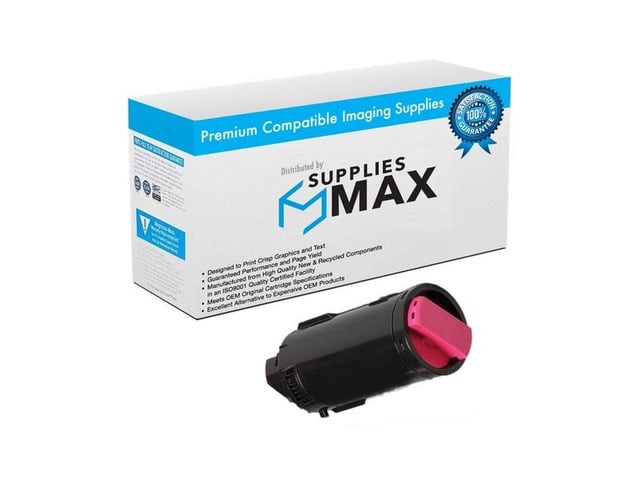 SuppliesMAX Remanufactured Replacement for VersaLink C500DN/VersaLink C500N/VersaLink C505S/VersaLink C505X Magenta Extra High Yield Toner...