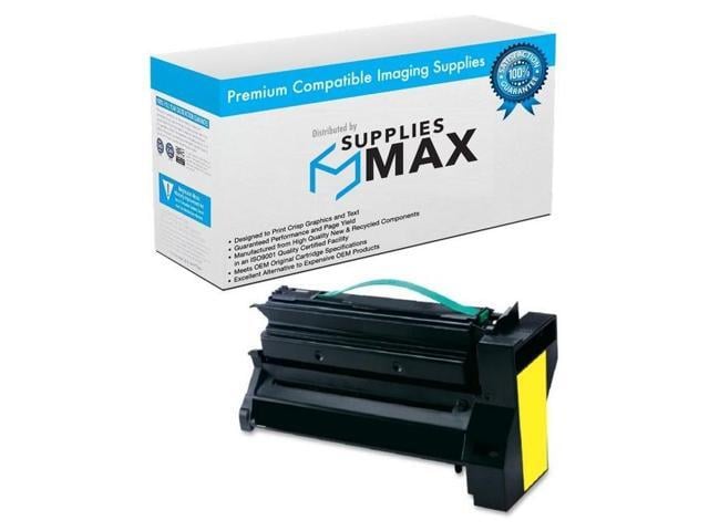 SuppliesMAX Compatible Replacement for IBM InfoPrint Color 1754 Express/Color 1764-MFP Yellow Extra High Yield Toner Cartridge (15000 Page Yield)...