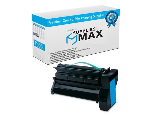 SuppliesMAX Compatible Replacement for IBM InfoPrint Color 1654DN/1654N/1664DN/1664N Cyan High Yield Toner Cartridge (10000 Page Yield) (39V0924)