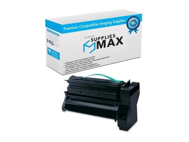 SuppliesMAX Compatible Replacement for Lexmark C780DN/C780DTN/C782DN/C782DTN/C782N/X780/X782E-MFP Black Extra High Yield Toner Cartridge (15000...