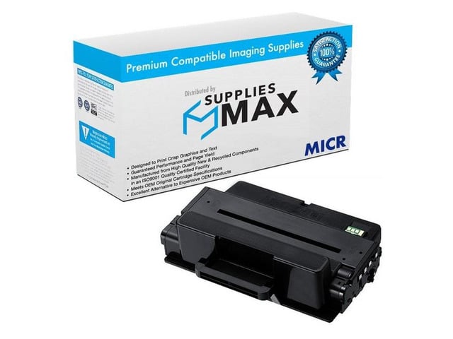 Samsung SuppliesMAX Compatible MICR Replacement for Samsung ML-3710/ML-3712/SCX-5637/SCX-5639/SCX-5737/SCX-5739 Extra High Yield Toner Cartridge (10000...