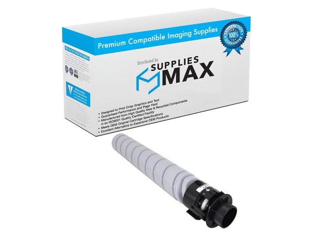 SuppliesMAX Compatible Replacement for Ricoh IM-C3000/IM-C3500 Black Toner Cartridge (31000 Page Yield) (TYPE IM-C3500) (842251)
