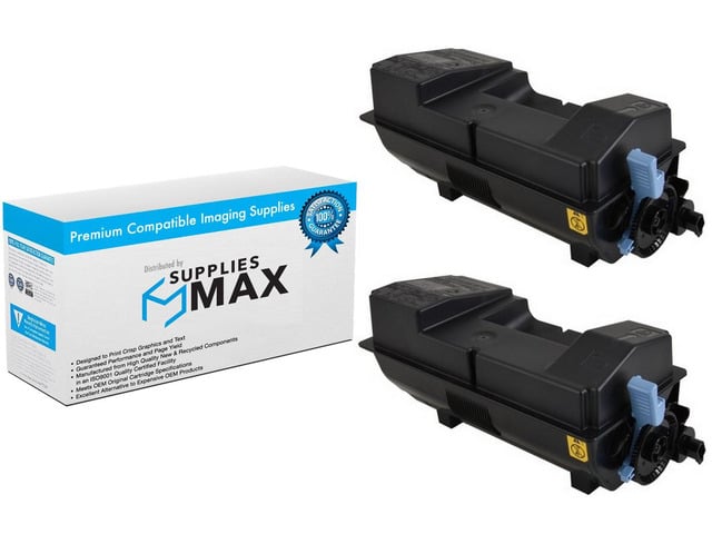 Compatible Kyocera Mita ECOSYS MA-5500IFX/ECOSYS PA-5500X Black Toner Cartridge (2/PK-21000 Page Yield) (TK-3432) (1T0C0W0US0_2PK)