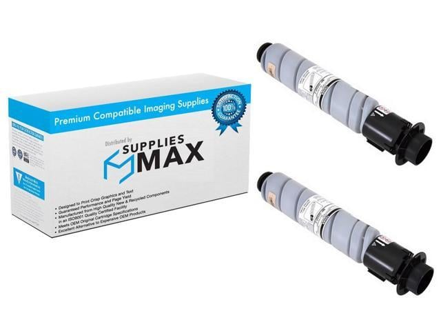 Compatible Gestetner Corp MP-305SPF/MP-305SP Plus/MP-305+SP Black Toner Cartridge (2/PK-9000 Page Yield) (TYPE MP305) (842141_2PK)