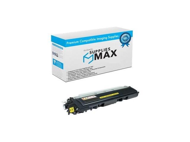 Brother SuppliesMAX Compatible Replacement for Brother HL-3040CN/HL-3075DW/HL-8370/MFC-9010CN/MFC-9320C/MFC-9325CW Yellow Toner Cartridge (1400 Page Yield)...