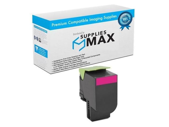 SuppliesMAX Compatible Replacement for Lexmark C540/C543/C544/C546/X543/X544/X546/X548 Series Magenta Jumbo High Yield Toner Cartridge (6000 Page...