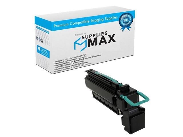 SuppliesMAX Compatible Replacement for Lexmark X792DE/X792DTE/X792DTFE/X792DTME/X792DTPE/X792DTSE Black Toner Cartridge (6000 Page Yield) (X792A2KG)