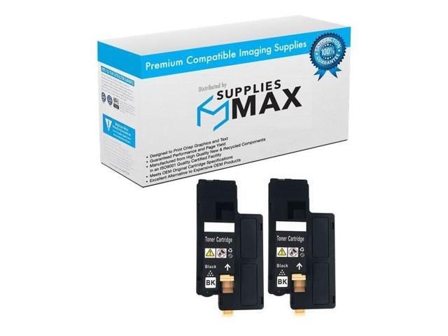 SuppliesMAX Remanufactured Replacement for Phaser 6000/Phaser 6010N/WorkCentre 6015B/WorkCentre 6015N/WorkCentre 6015NI Black Toner Cartridge...