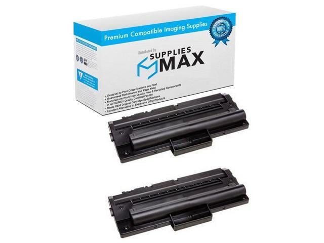 Samsung SuppliesMAX Compatible Replacement for Samsung ML-1410/ML-1510/ML-1710/ML-1740/ML-1750 Toner Cartridge (2/PK-3000 Page Yield) (ML-P1710D3B)