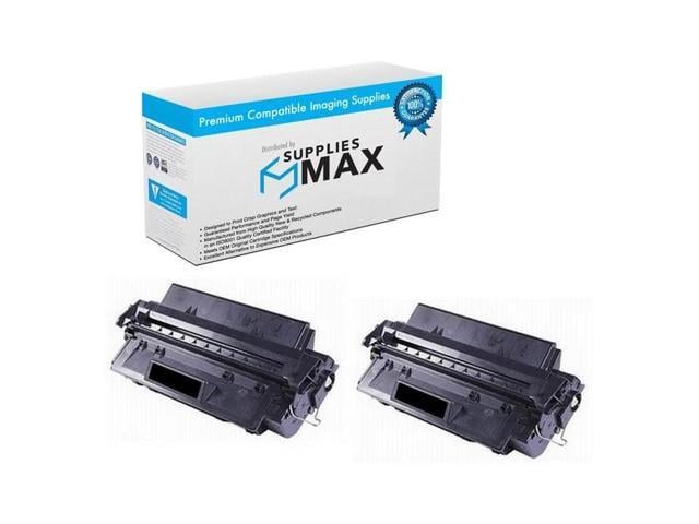 HP SuppliesMAX Compatible Replacement for HP Laser Jet 2100/2100M/2100TN/2200DN/2200TN Jumbo Toner Cartridge (2/PK-7500 Page Yield) (NO. 96J) (C4096AJD)