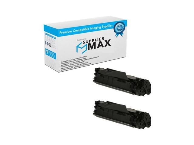 Canon SuppliesMAX Compatible Replacement for Canon LBP-2900/LBP-3000 Toner Cartridge (2/PK-2000 Page Yield) (7616A003AA_2PK)