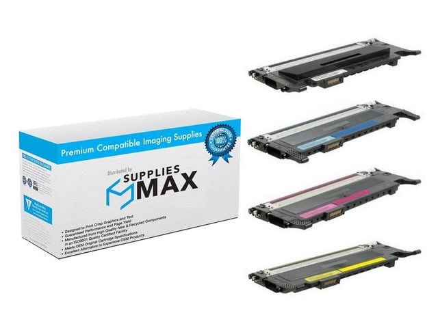 Samsung SuppliesMAX Compatible Replacement for Samsung CLP-310/CLP-310N/CLP-315/CLP-315N/CLX-3170/CLX-3175FN/CLX-3175W/CLX-3175N Toner Cartridge Combo Pack...