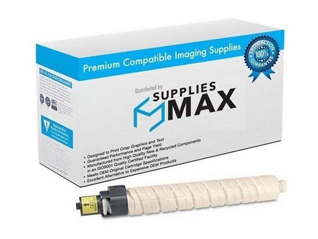 SuppliesMAX Compatible Replacement for Ricoh Aficio MP-C2800/MP-C2800SPF/Aficio MP-C3300/MP-C3300SPF Yellow Toner Cartridge (15000 Page Yield)...