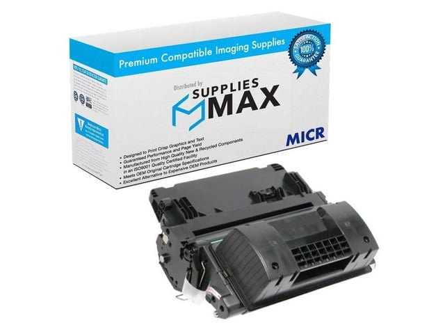 SuppliesMAX Compatible Replacement for Troy MICR 4015/4515 MICR Toner Cartridge (24000 Page Yield) (02-81301-001)