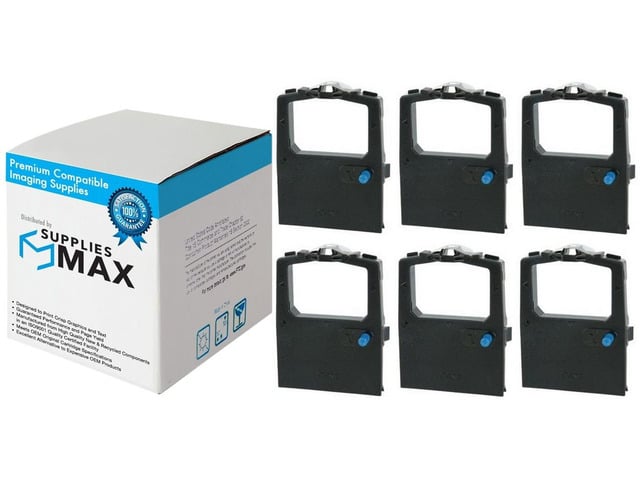 SuppliesMAX Compatible Replacement for Okidata MICROLINE 172/180/182/183/184/186/192/193/194/195/280/320/321/390/3320/3321 Series Black Printer...