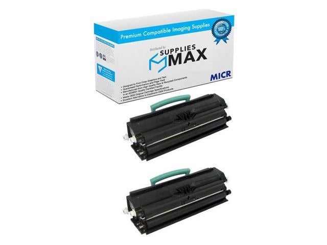 SuppliesMAX Compatible MICR Replacement for Unisys UDS-630/UDS-635-N11 Toner Cartridge (2/PK-9000 Page Yield) (81-6300-995_2PK)