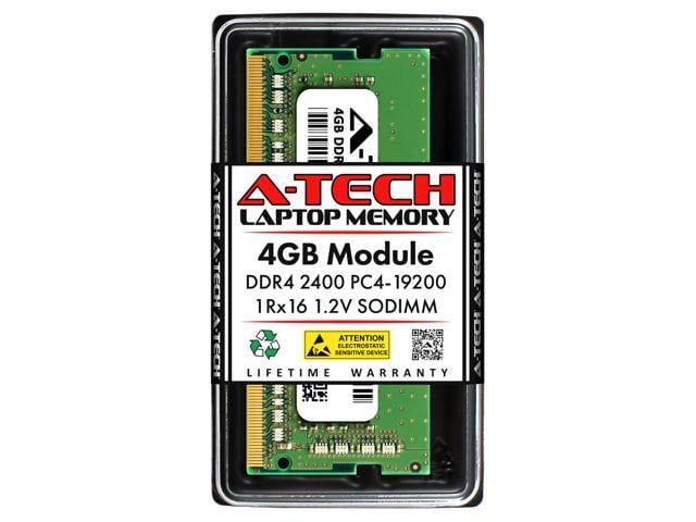 4GB RAM Replacement for Hynix HMA851S6AFR6N-UH, HMA851S6CJR6N-UH, HMA851S6DJR6N-UH DDR4 2400MHz PC4-19200 SODIMM 1Rx16 Laptop Memory